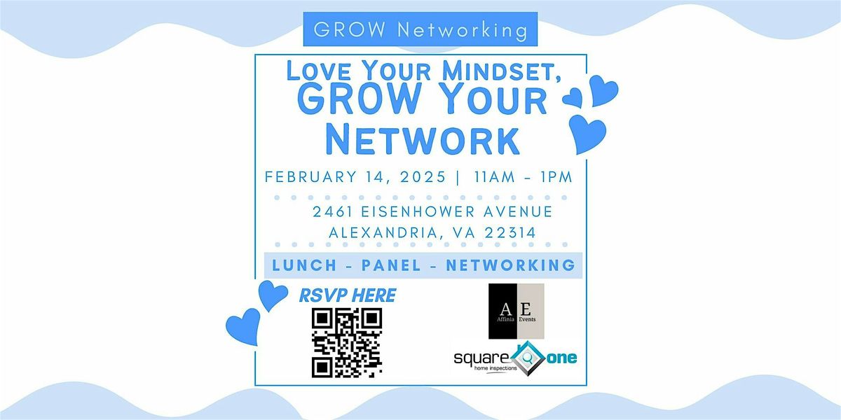 Lunch & Panel: Love Your Mindset, GROW Your Network