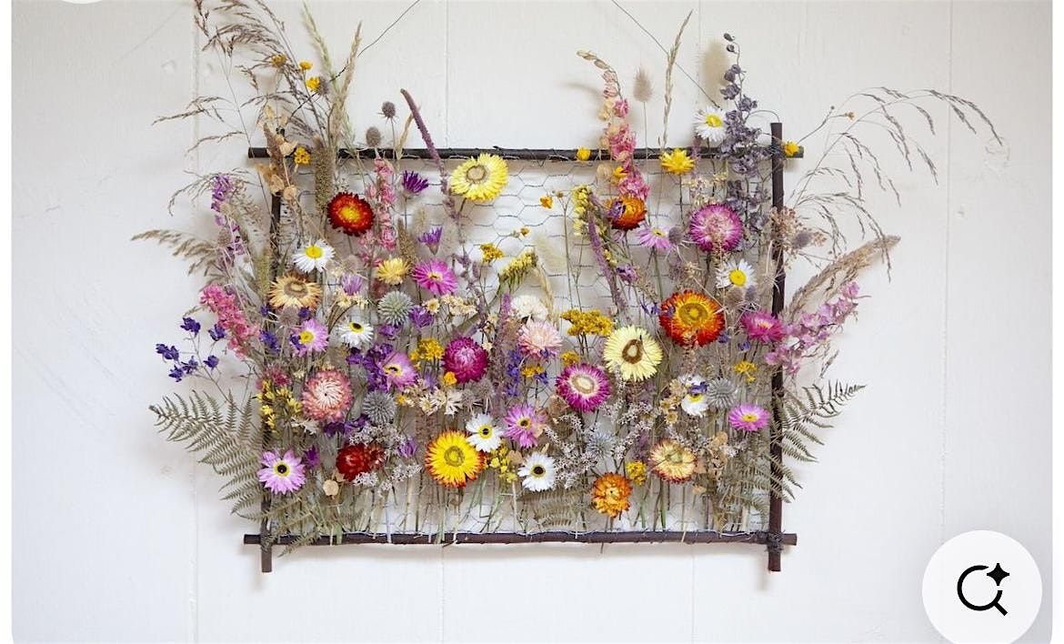 Blossom and Create - Dried flower panel workshop