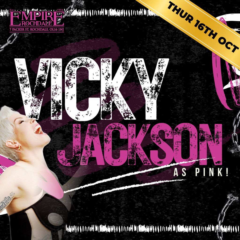 Vicky Jackson as P!nk - Live at Empire Rochdale!