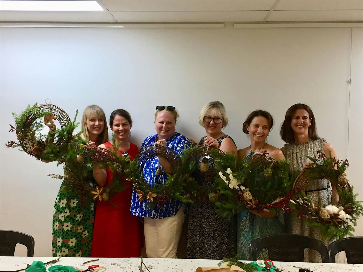 Christmas wreath workshop