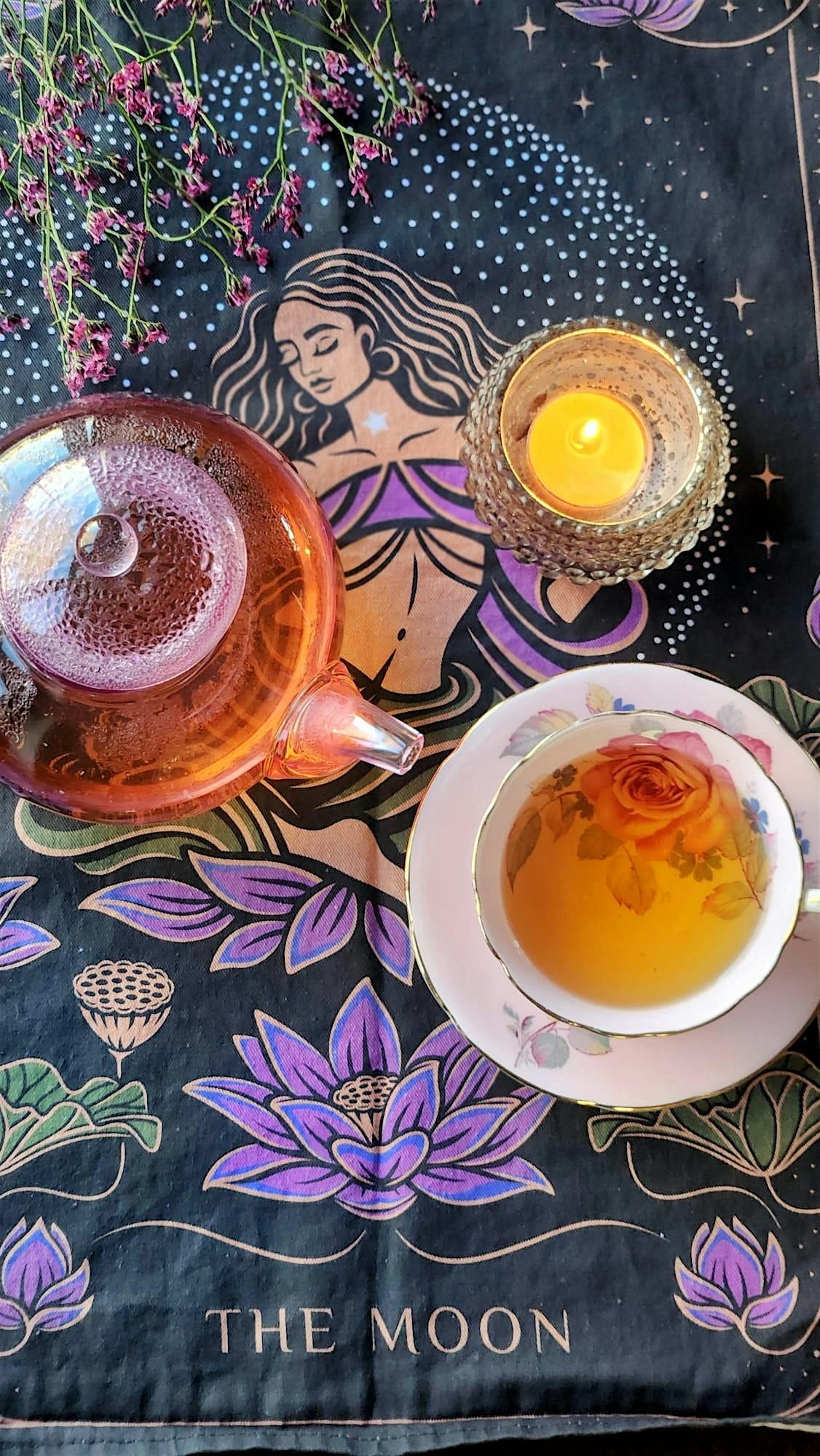 Full Moon Women's Circle: Yoga, Oracle, & Tea