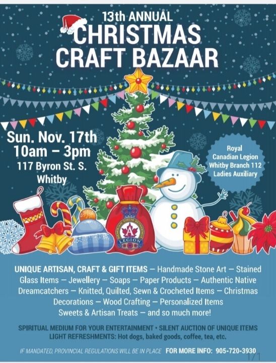 13th ANNUAL CHRISTMAS CRAFT BAZAAR