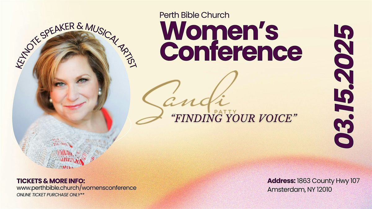 Perth Bible Church Women's Conference with Sandi Patty