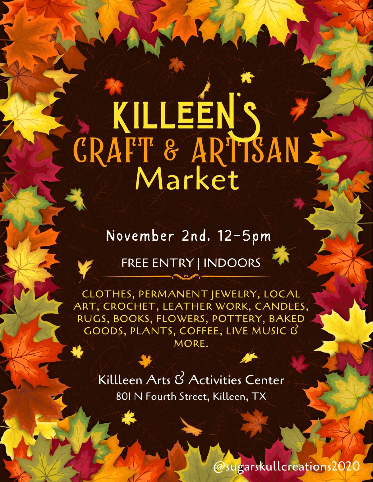 Killeen\u2019s Craft & Artisan Market