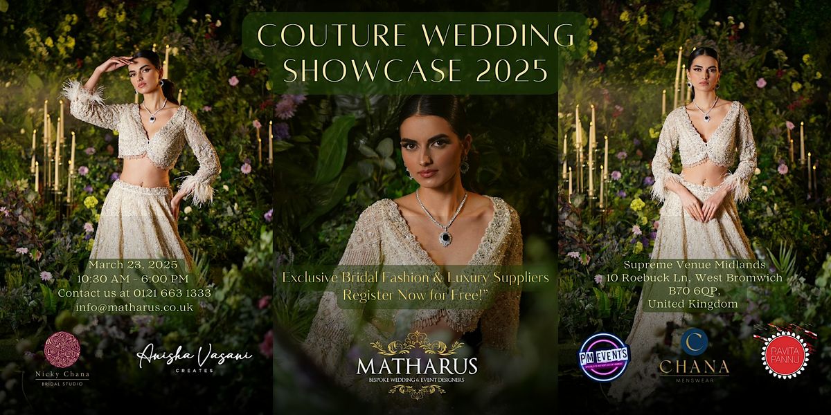 Couture Wedding Showcase 2025