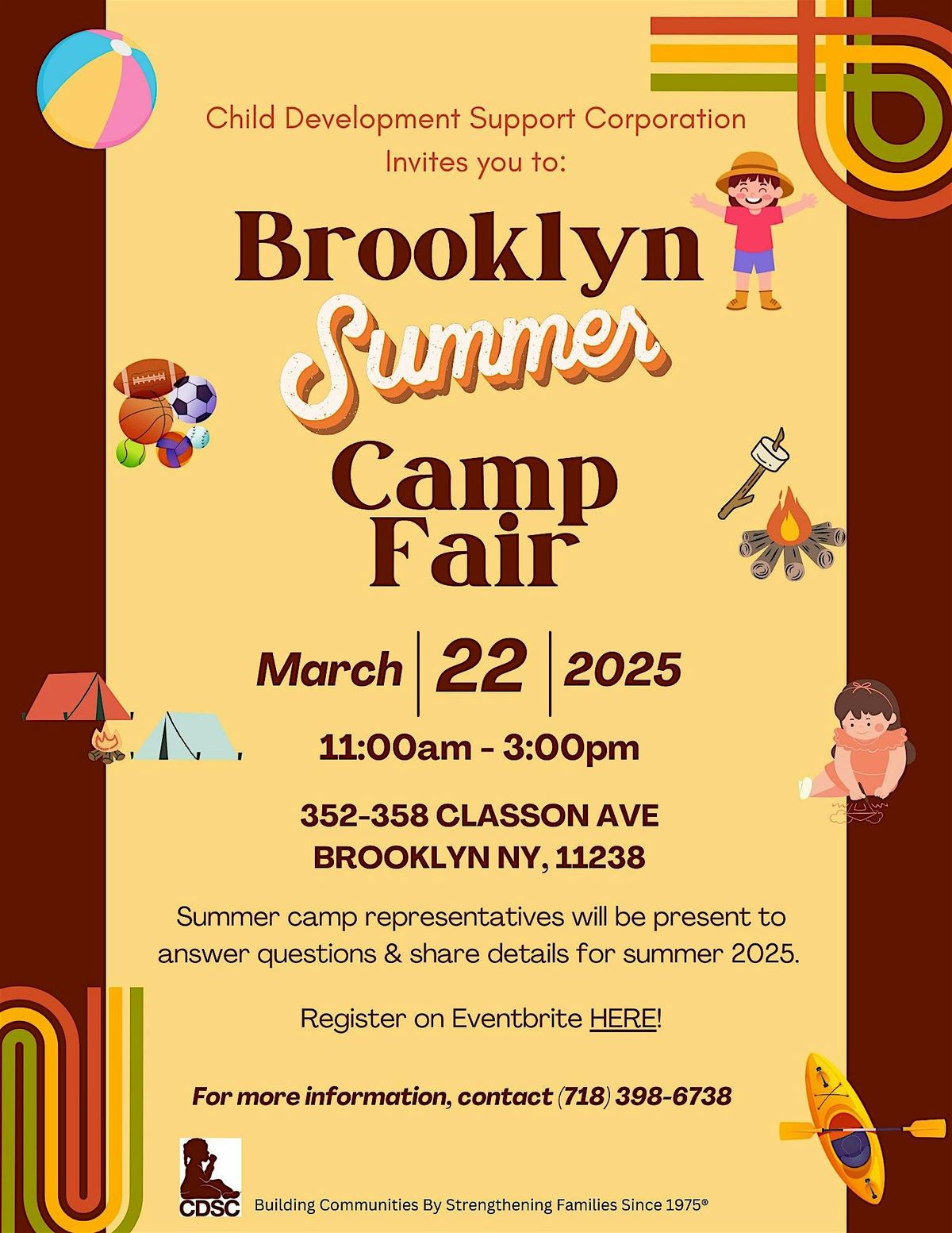 CDSC's Brooklyn Summer Camp Fair