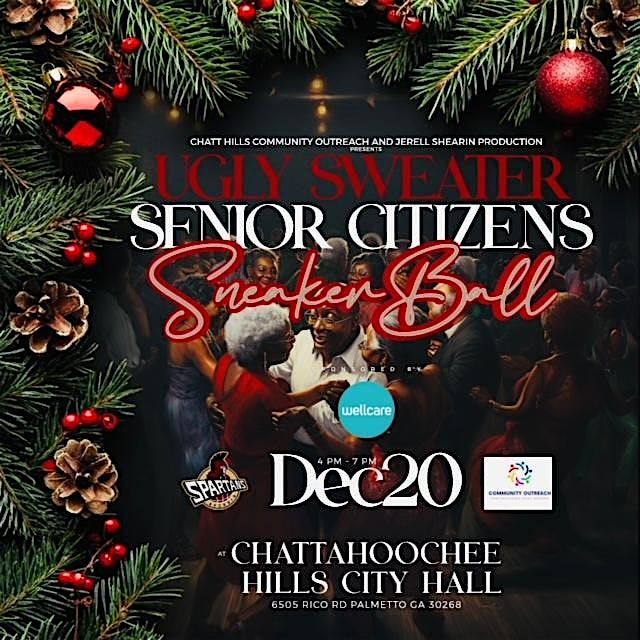 Senior Citizen Sneaker Ball  Ugly Sweater Edition