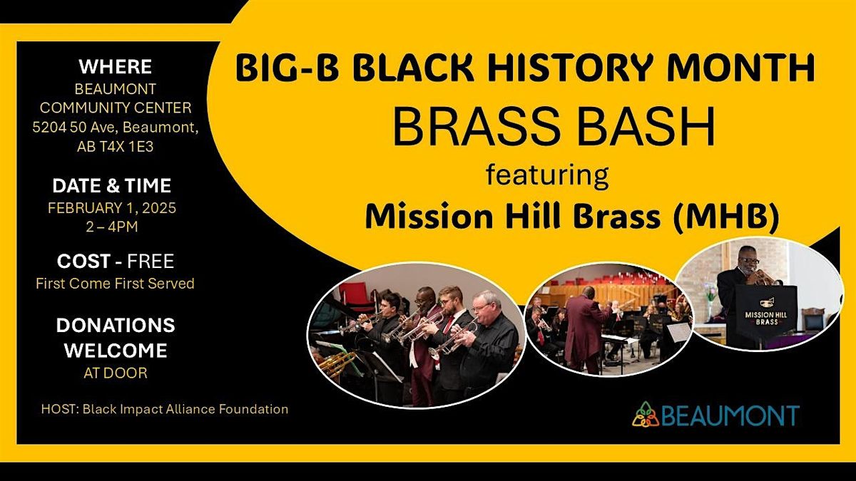 BIG-B BLACK HISTORY MONTH BRASS BASH