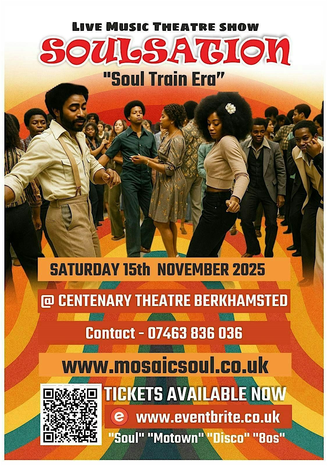 Soulsation - Motown Soul show The Soul Train Era