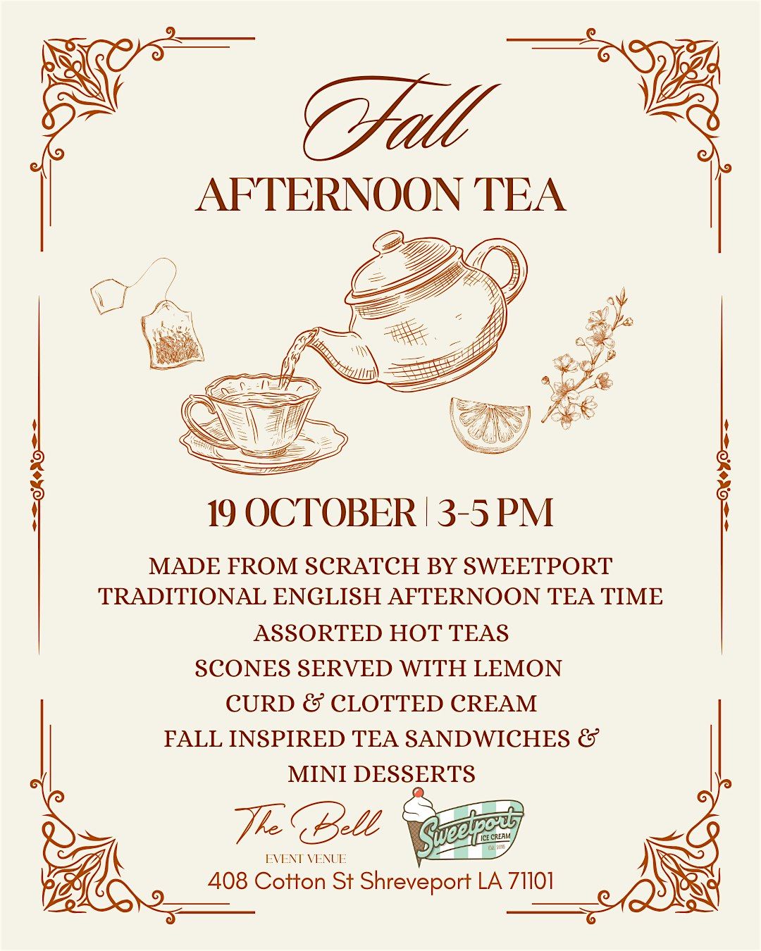 Fall Afternoon Tea
