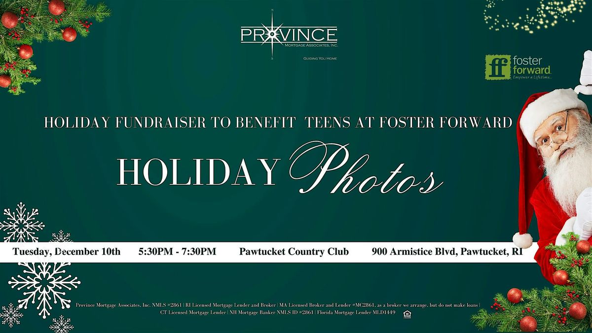 Holiday Photos To Benefit Teens at Foster Forward