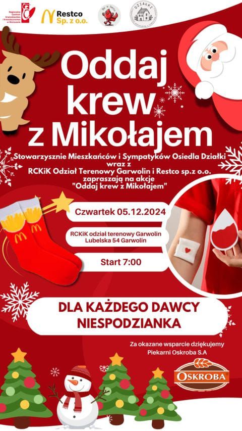 Oddaj krew z Miko\u0142ajem