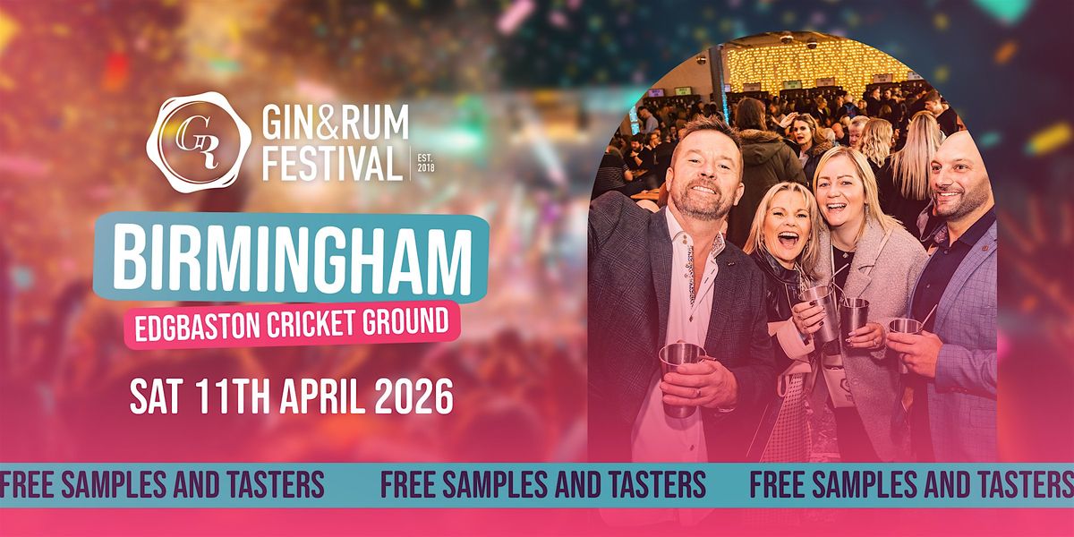 Gin & Rum Festival - Birmingham - 2026