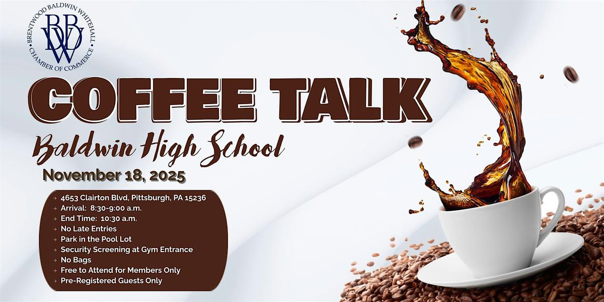 November Coffee Talk