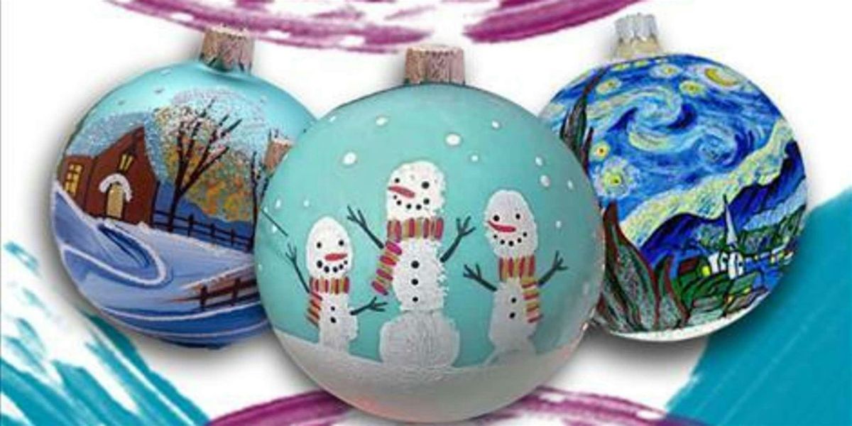 Holiday Ornament - Paint and Sip by Classpop!\u2122