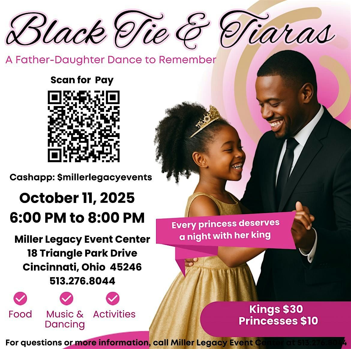 Black Tie & Tiaras Father - Daughter Dance
