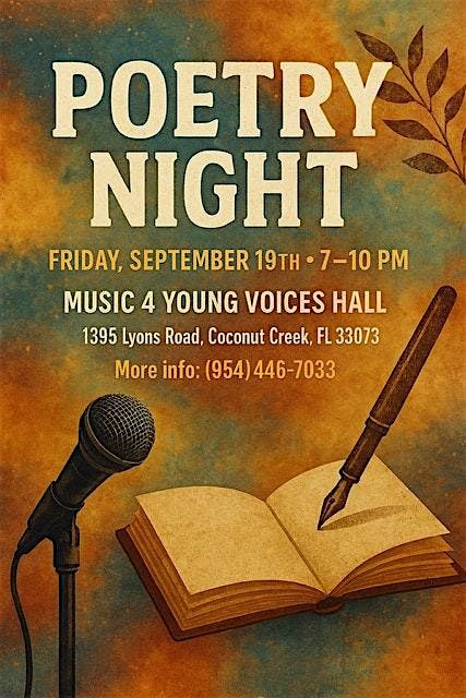 Poetry night