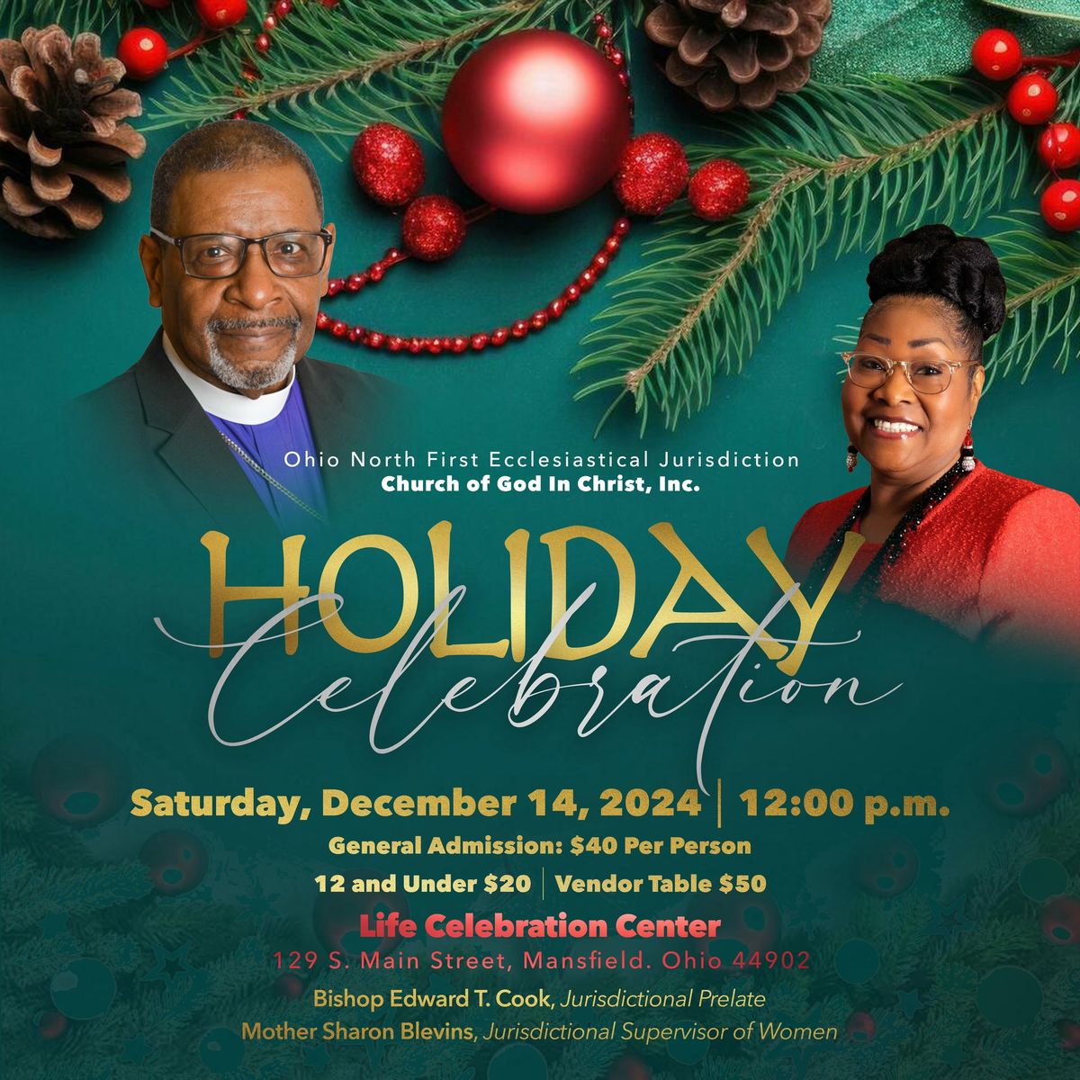 Jurisdictional Holiday Luncheon Celebration