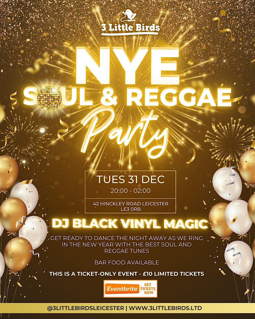 New Years Eve Soul & Reggae Party