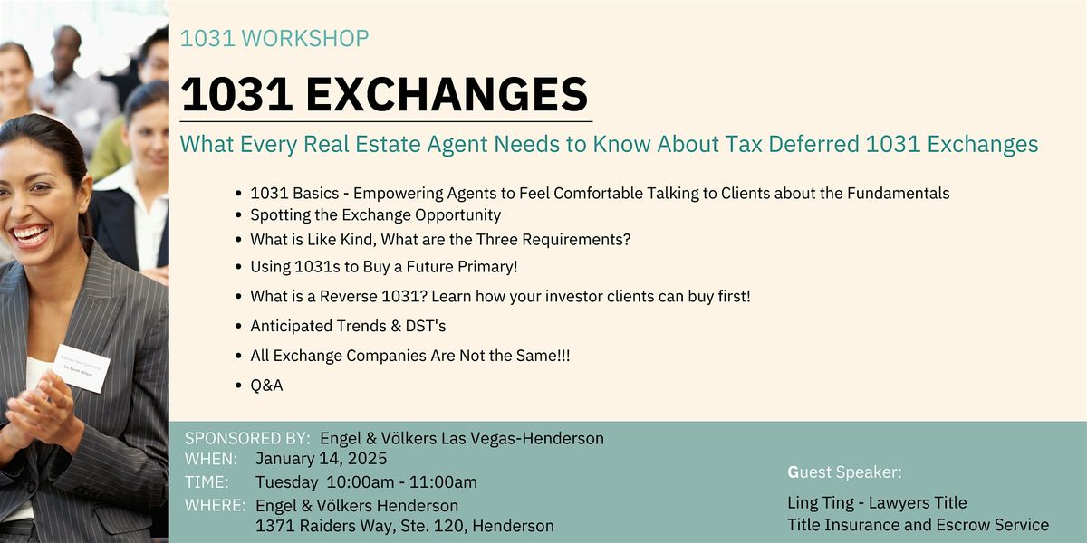 1031 Exchanges Workshop