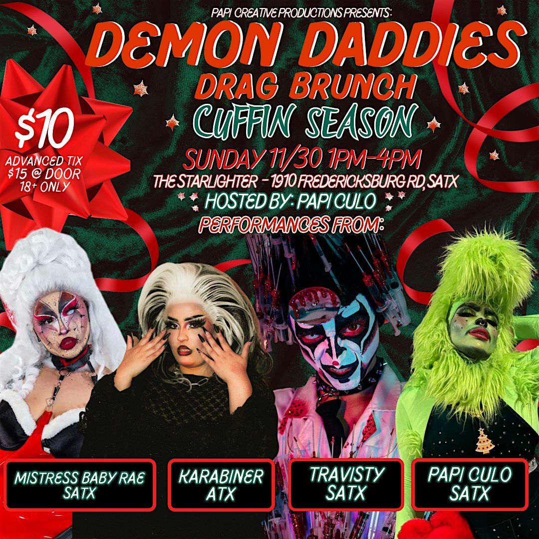 Demon Daddies Drag King & Thing Brunch: Cuffin Season!