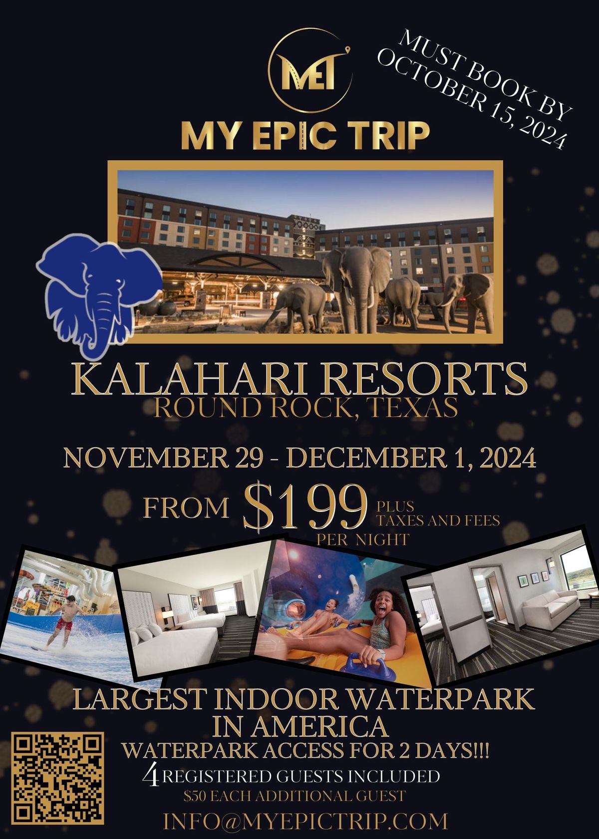 Kalahari Resorts Winter Adventure (Reduced Rates)