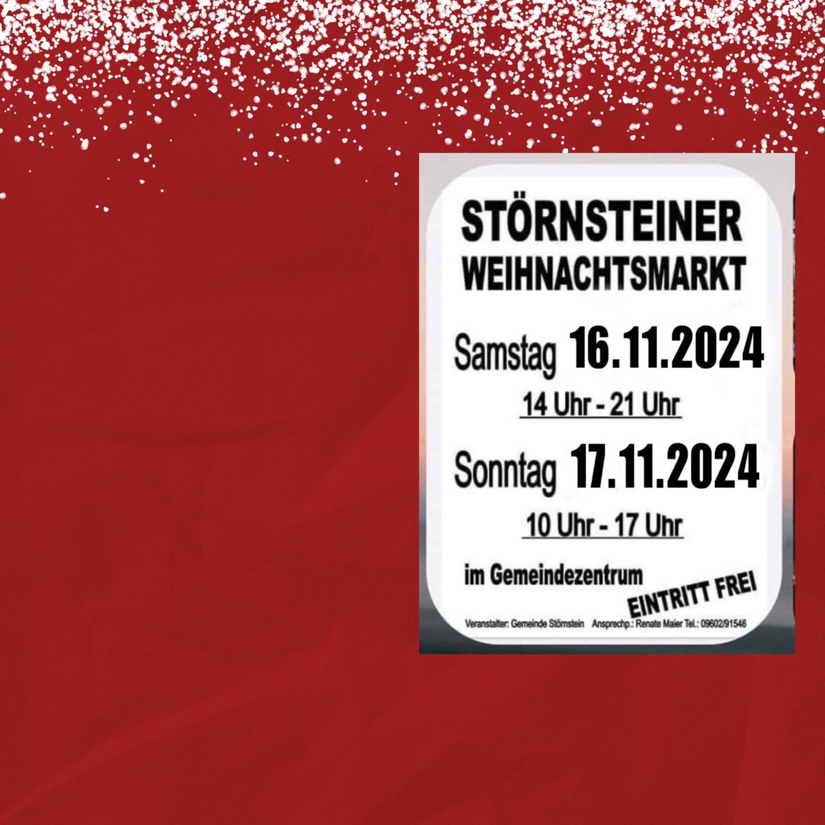 St\u00f6rnsteiner Weihnachtsmarkt 