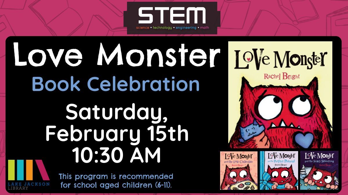 Book Celebration: Love Monster