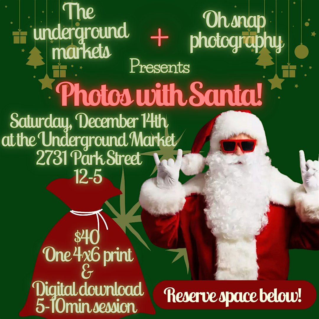 Photos with Santa Claus!