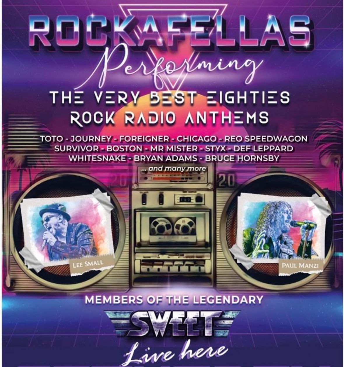 Rockafellas - featuring members of the SWEET!