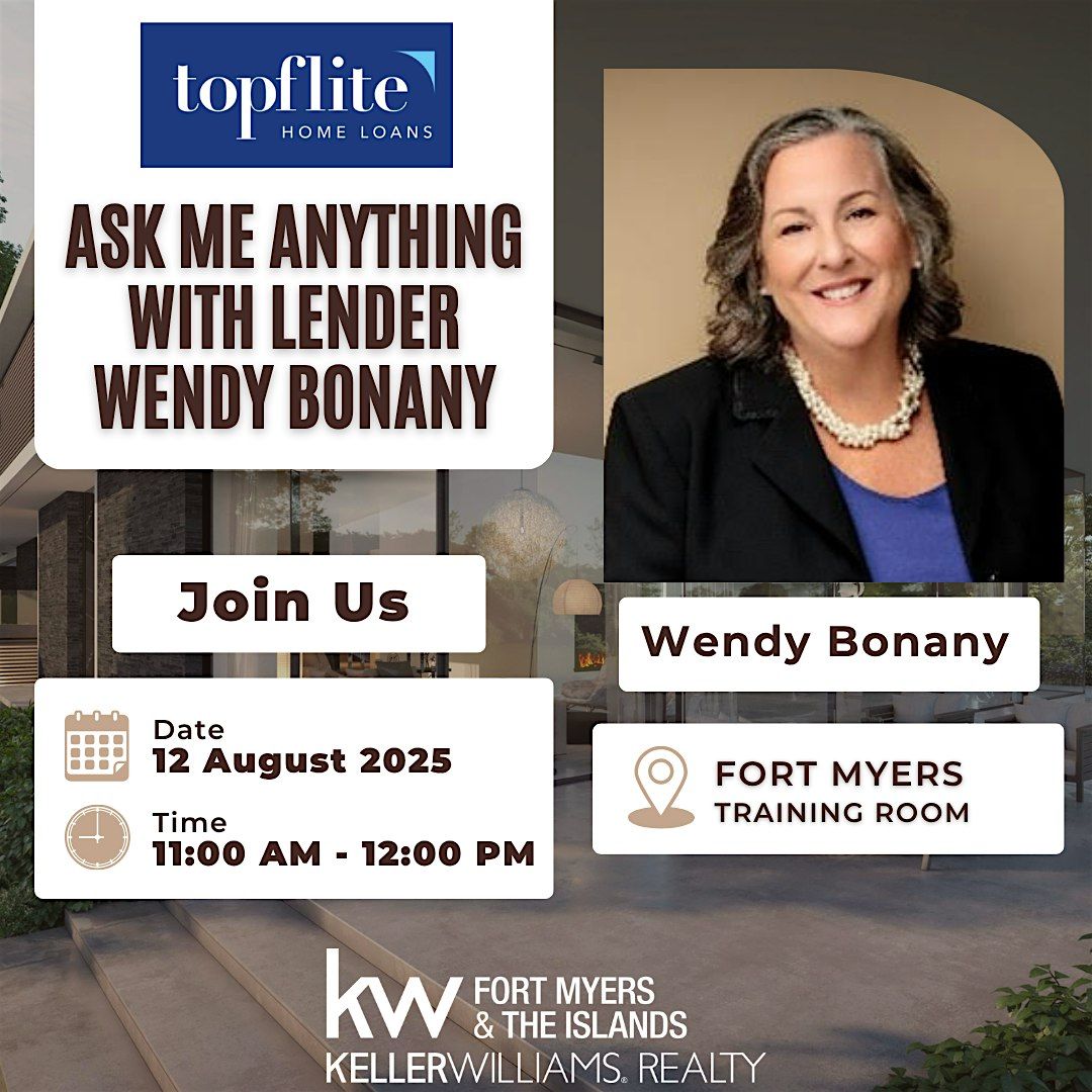 Ask me Anything with Lender Wendy Bonany