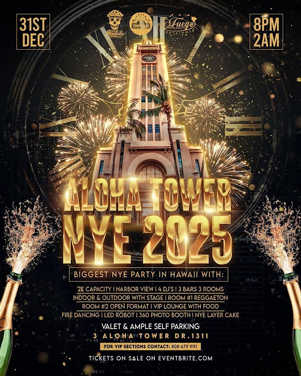 ALOHA TOWER NYE 2025