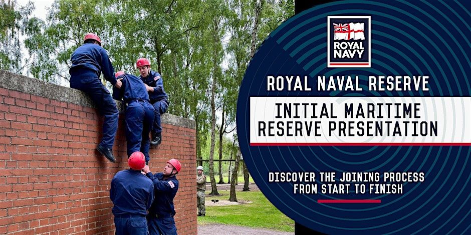 Royal Naval Reserve - HMS CERES Leeds Recruitment Open Evening (Nov 2025)