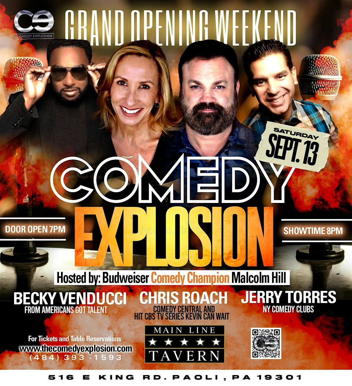 Chris Roach and Becky Venducci at Main Line Tavern