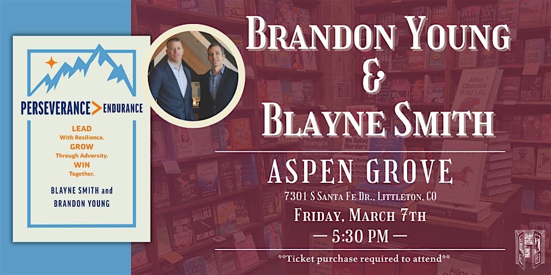 Brandon Young and Blayne Smith Live at Tattered Cover Aspen Grove