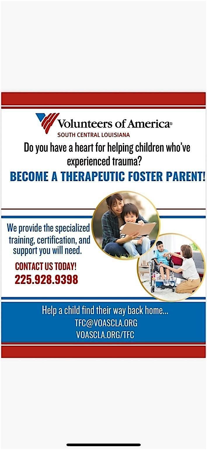 Therapeutic Foster Care Informational Meeting
