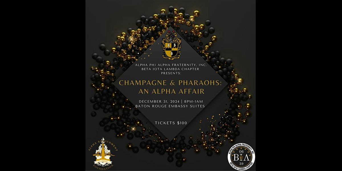 Alpha Phi Alpha Fraternity, Inc., New Year's Eve Gala