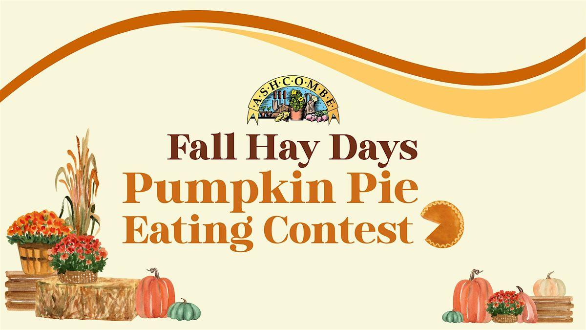 Pumpkin Pie Eating Contest