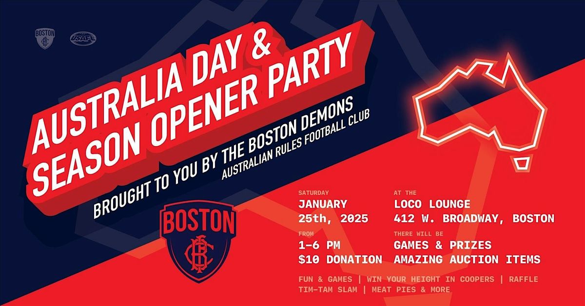 Boston's Australia Day Party 2025