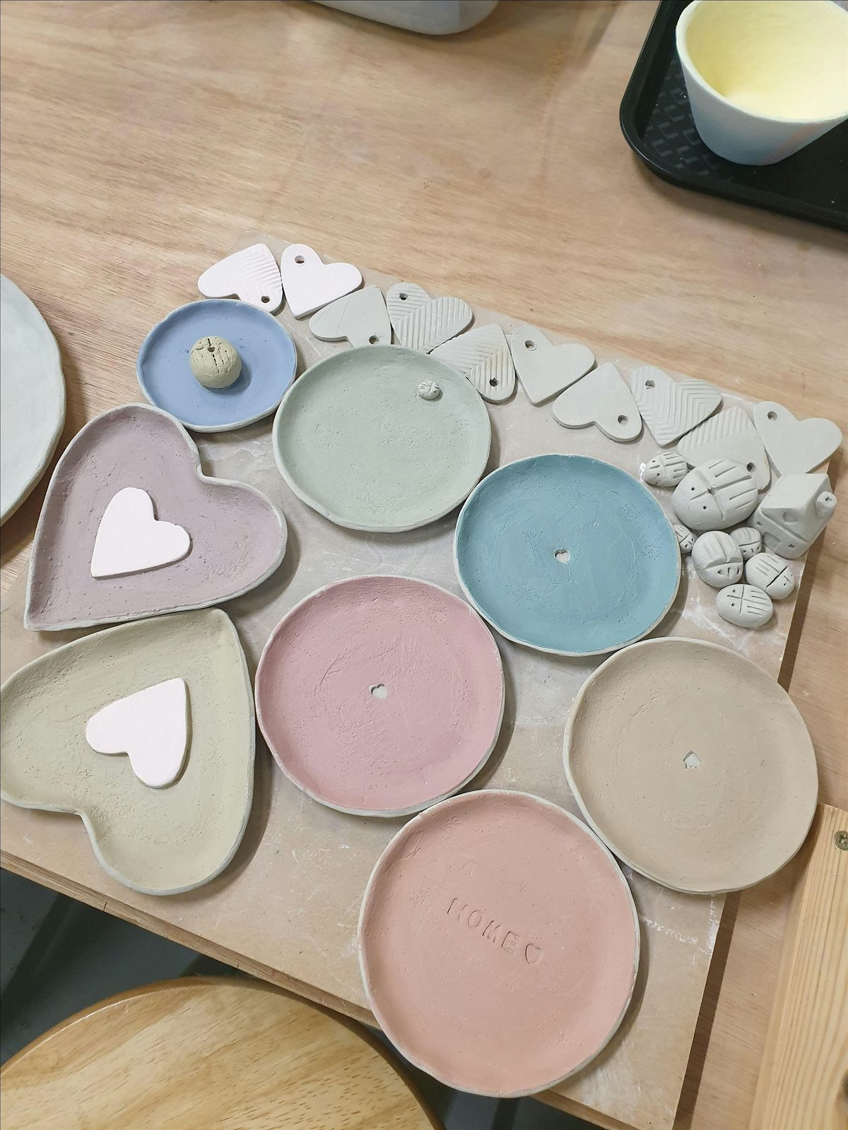 Nature Plates - Ceramic Workshop