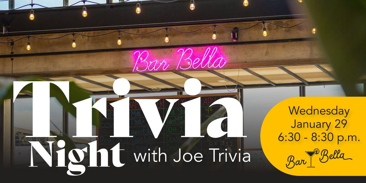 Trivia Night at Bar Bella