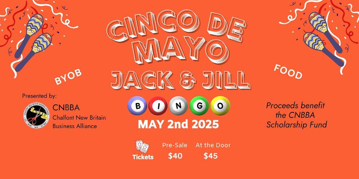 Cinco de Mayo Jack and Jill Bingo