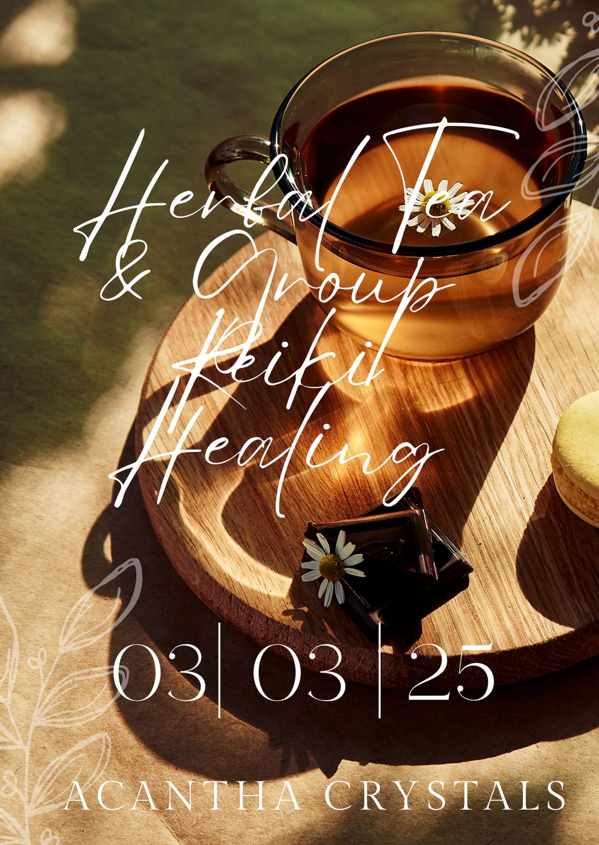 Herbal Tea and Group Reiki Healing