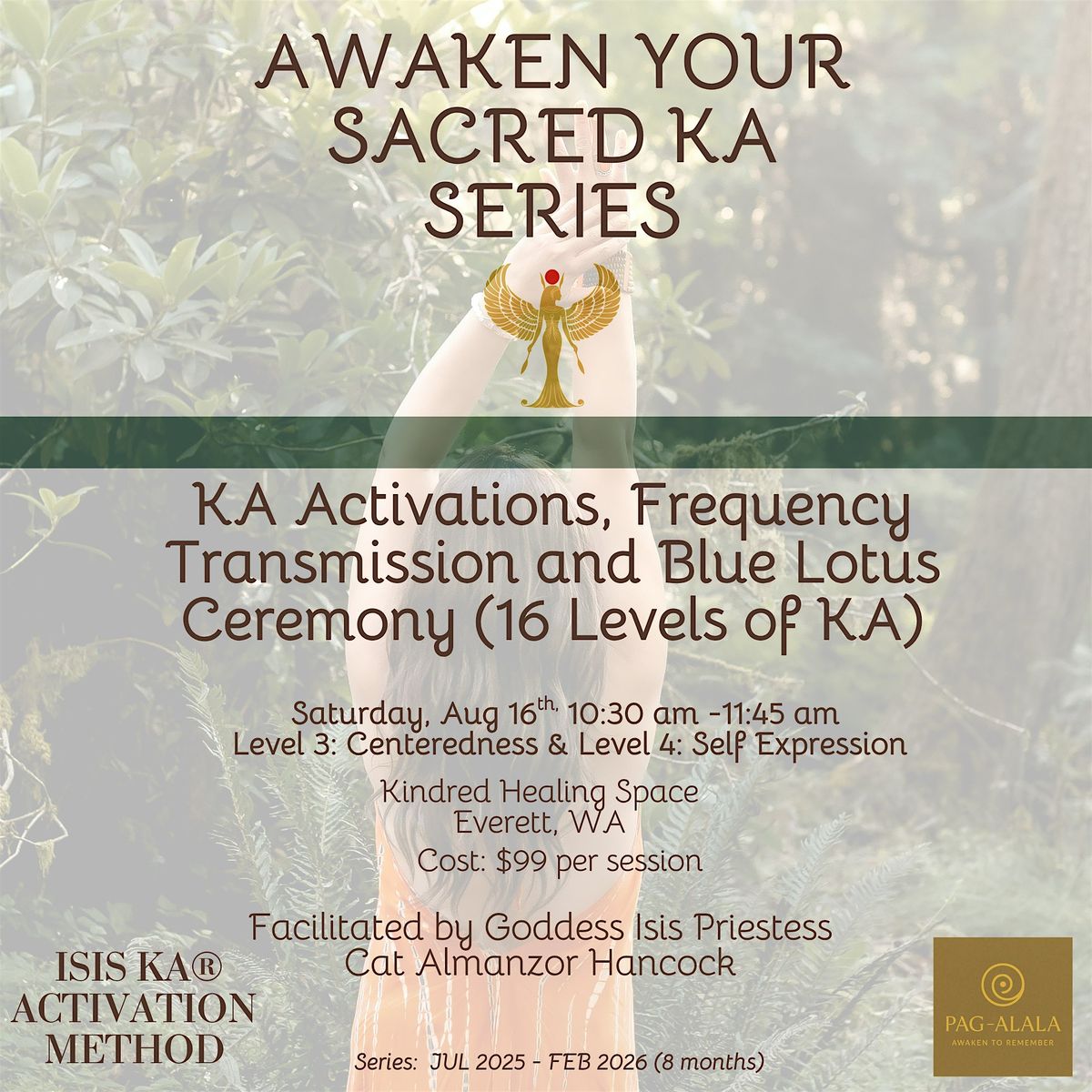 Awaken Your Sacred Ka Series: Centeredness + Self Expression