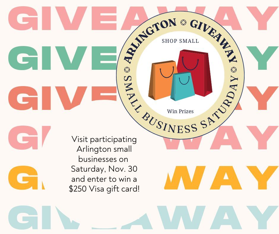 Arlington Small Business Saturday Giveaway