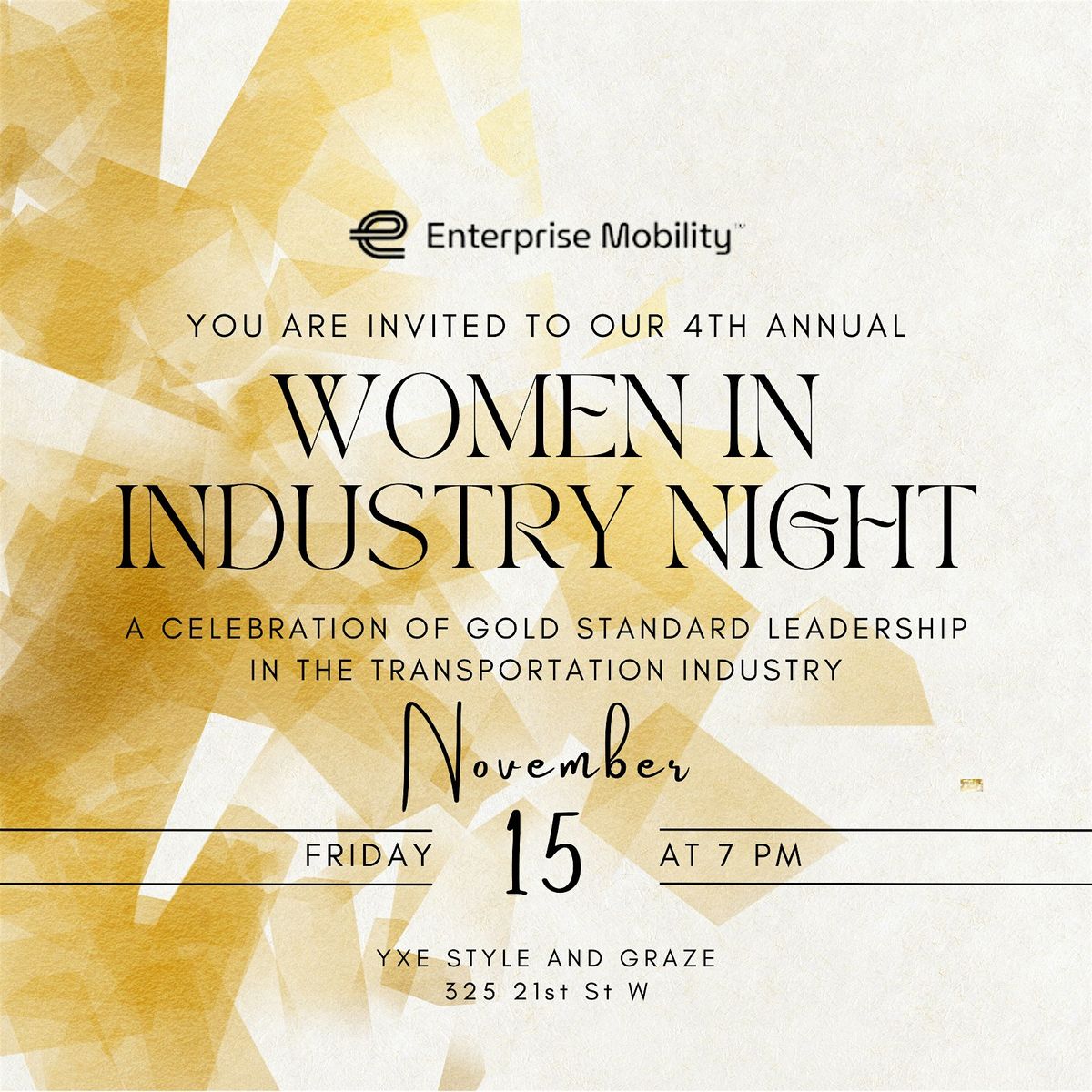 Enterprise Mobility Women in Industry Night