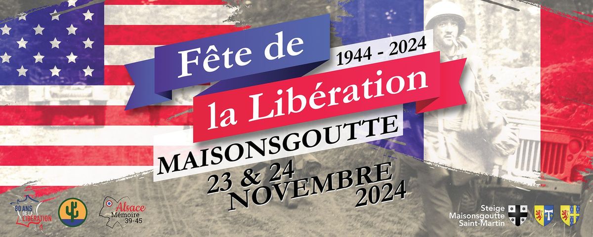 80e anniversaire de la lib\u00e9ration de Maisonsgoutte, Steige, St-Martin