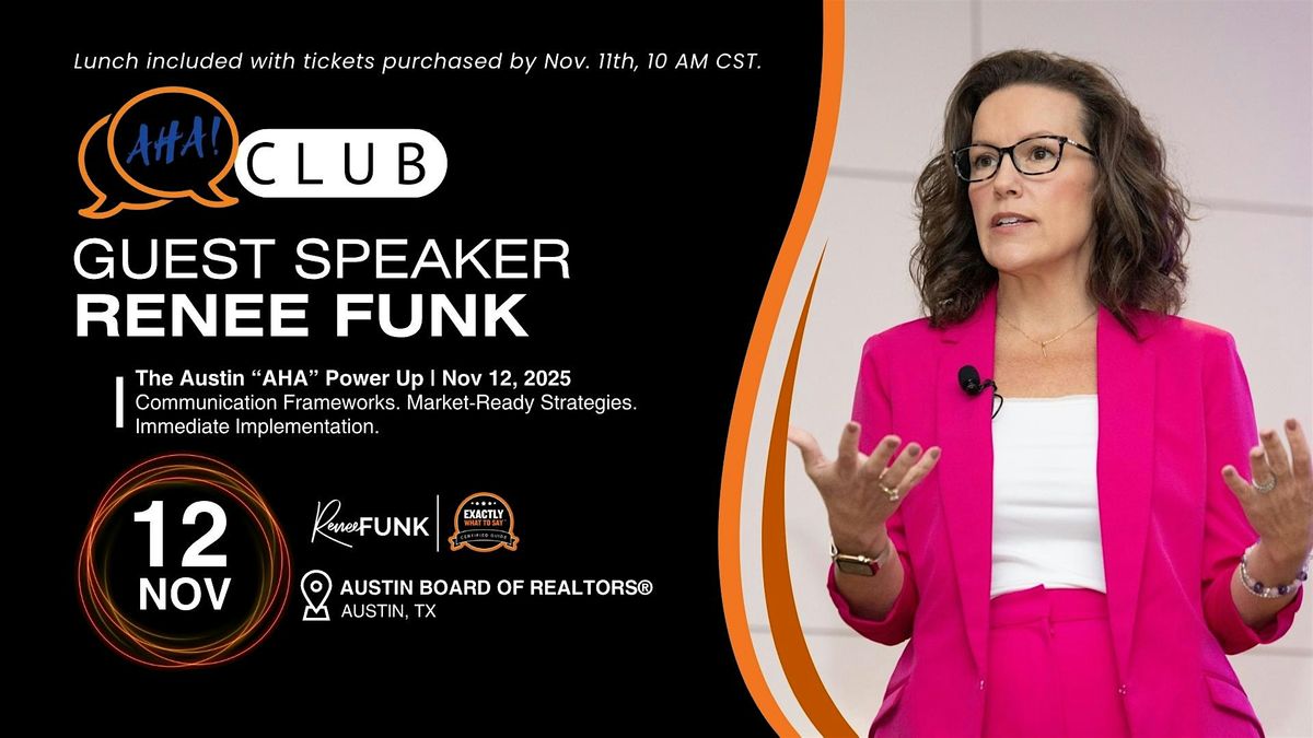 Austin "AHA" Power Session