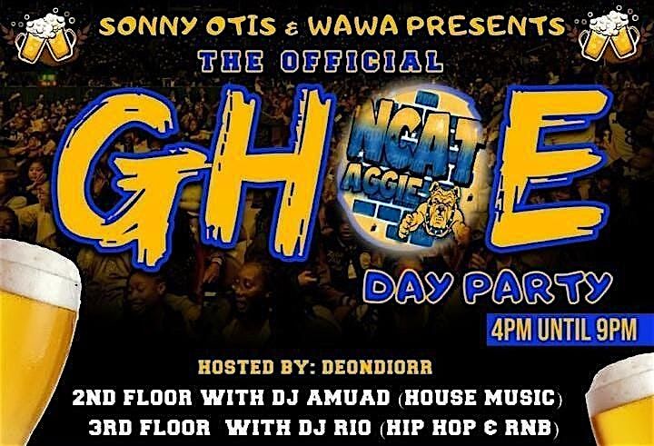 GHOE DAY PARTY - Hosted by DEONDIORR
