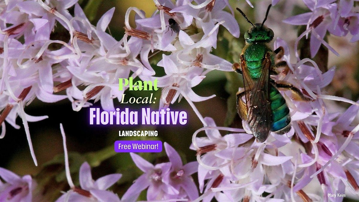 Plant Local: Florida Native Landscaping 1-21-2025